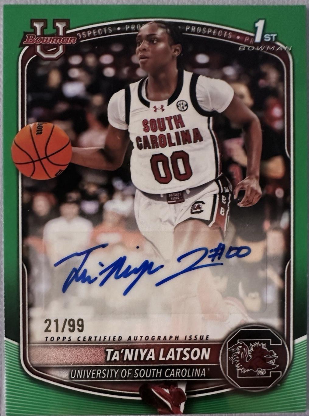 Ta'Niya Latson [Green Border] #PA-TL