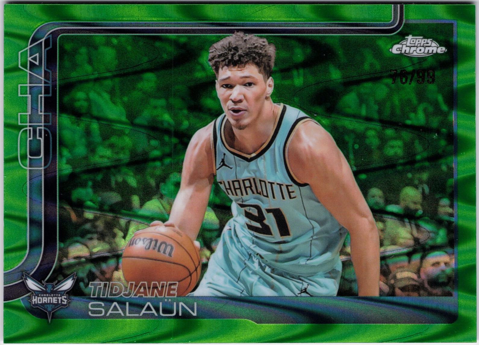 Tidjane Salaun [RayWave Green Refractor] #8