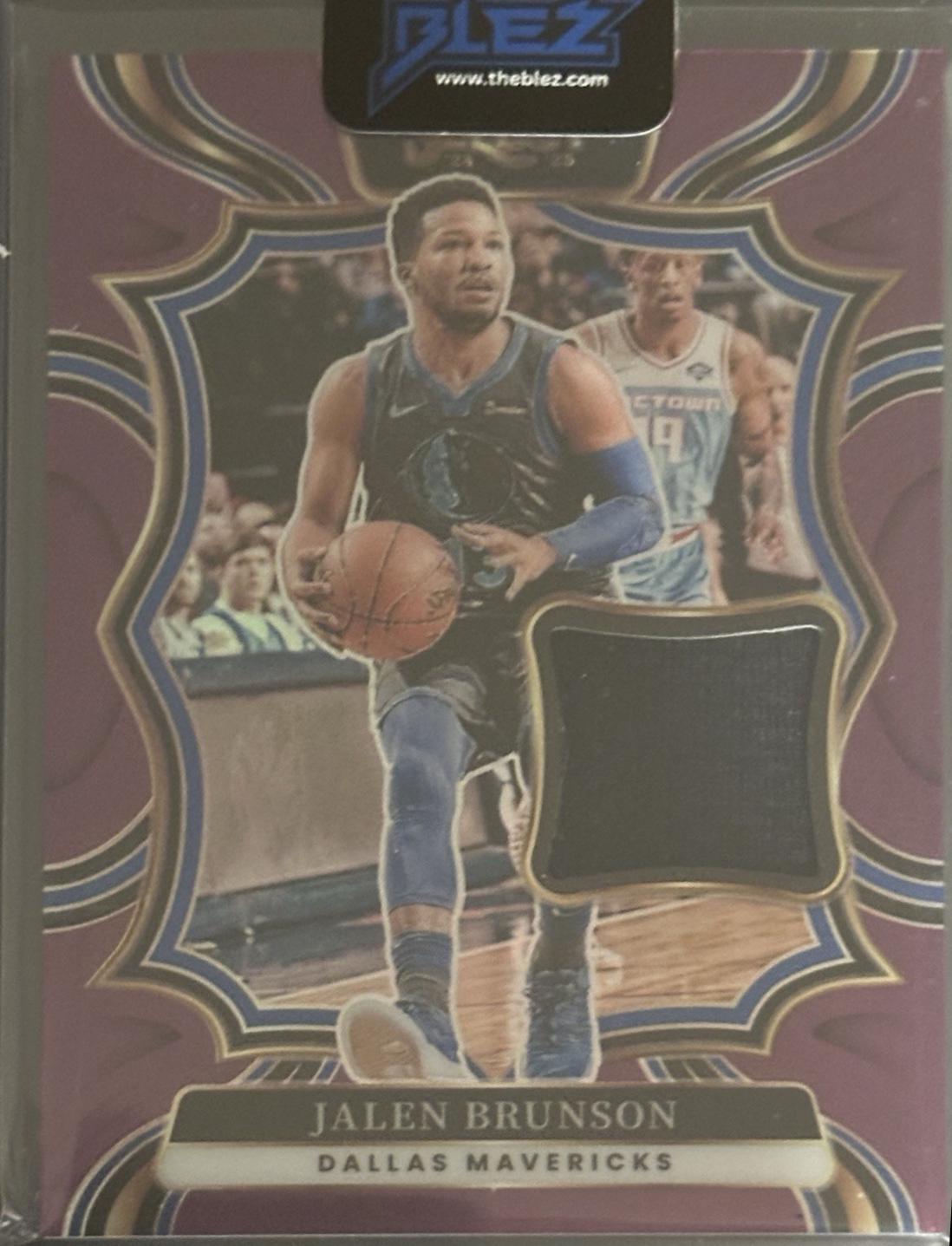 Jalen Brunson [Purple Prizm] #7