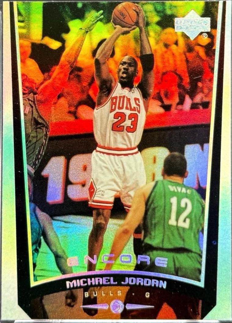 Michael Jordan [Holo Refractor] #98
