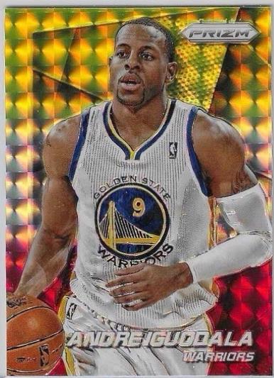 Andre Iguodala [Yellow and Red Mosaic Prizm] #77