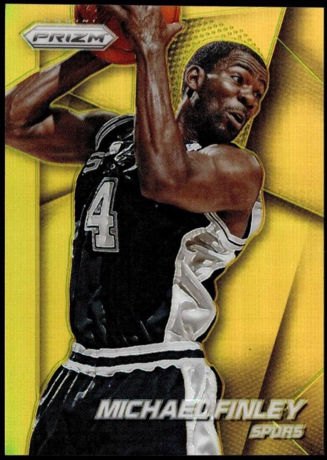 Michael Finley [Gold Prizm] #243