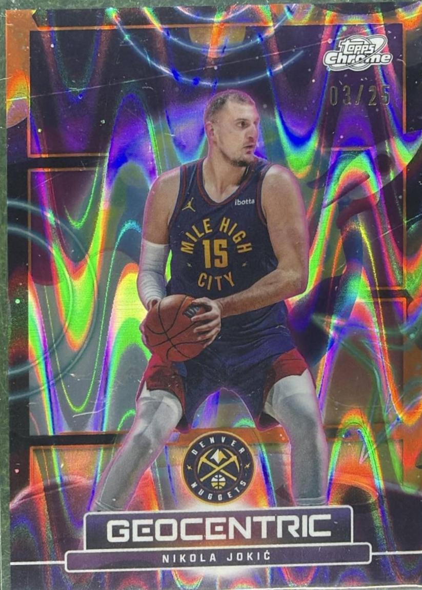 Nikola Jokic [Orange Galactic] #GE-10