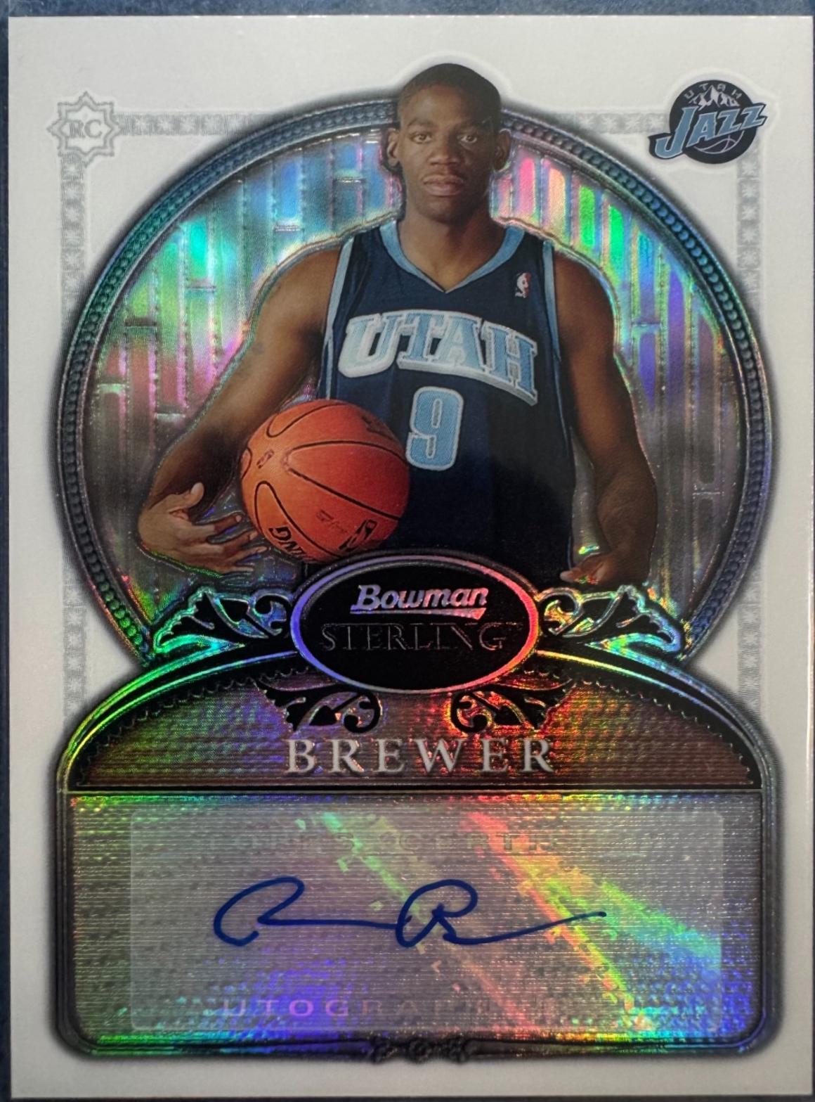 Ronnie Brewer [Refractor Autograph] #75