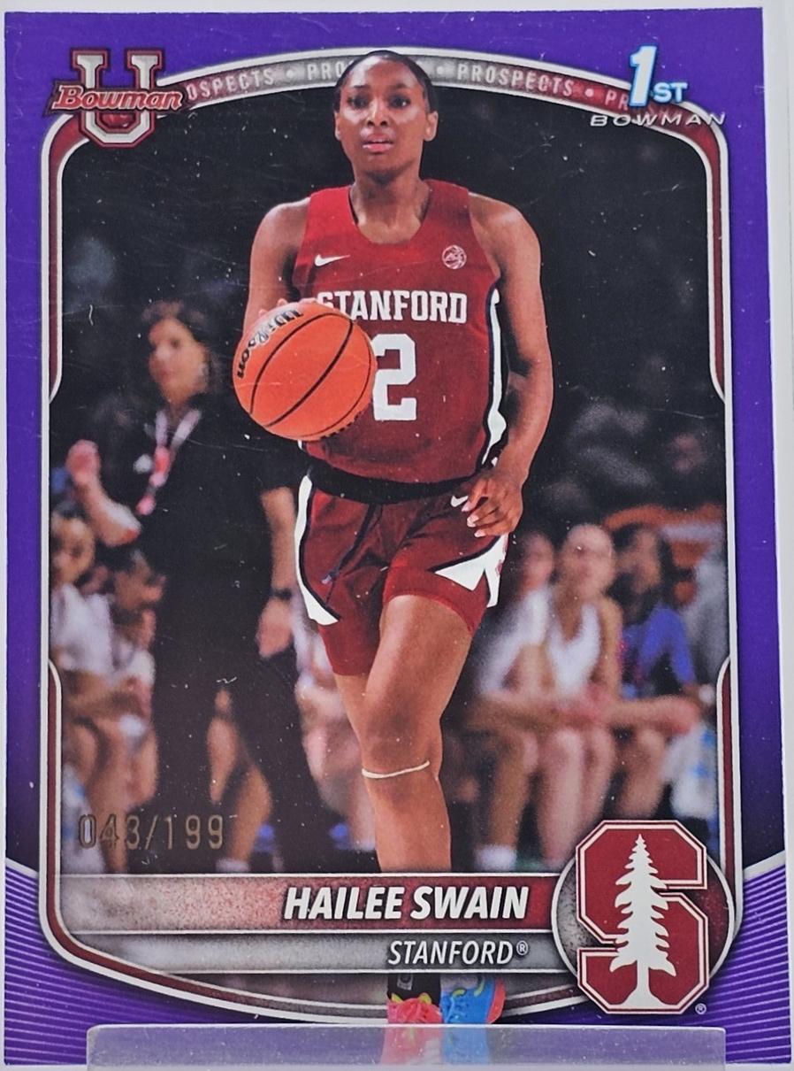 Hailee Swain [Purple Pattern Border] #BPP-38