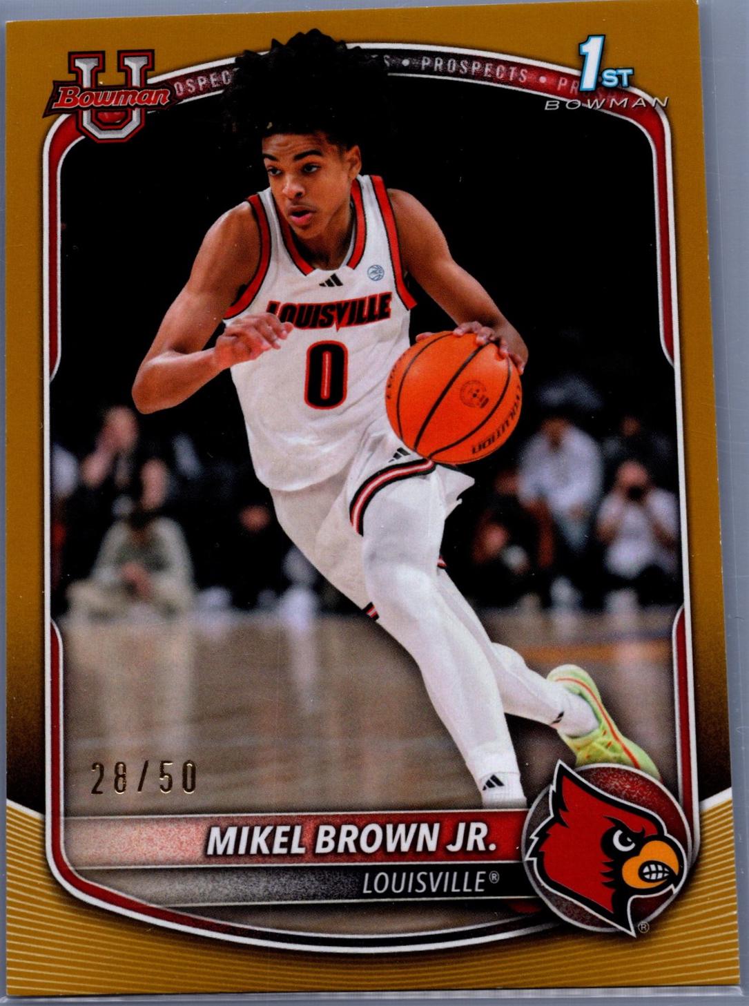 Mikel Brown Jr. [Gold Border] #BPP-12