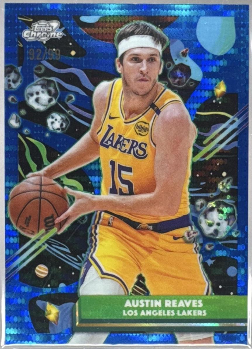 Austin Reaves [Blue Moon Refractor] #159