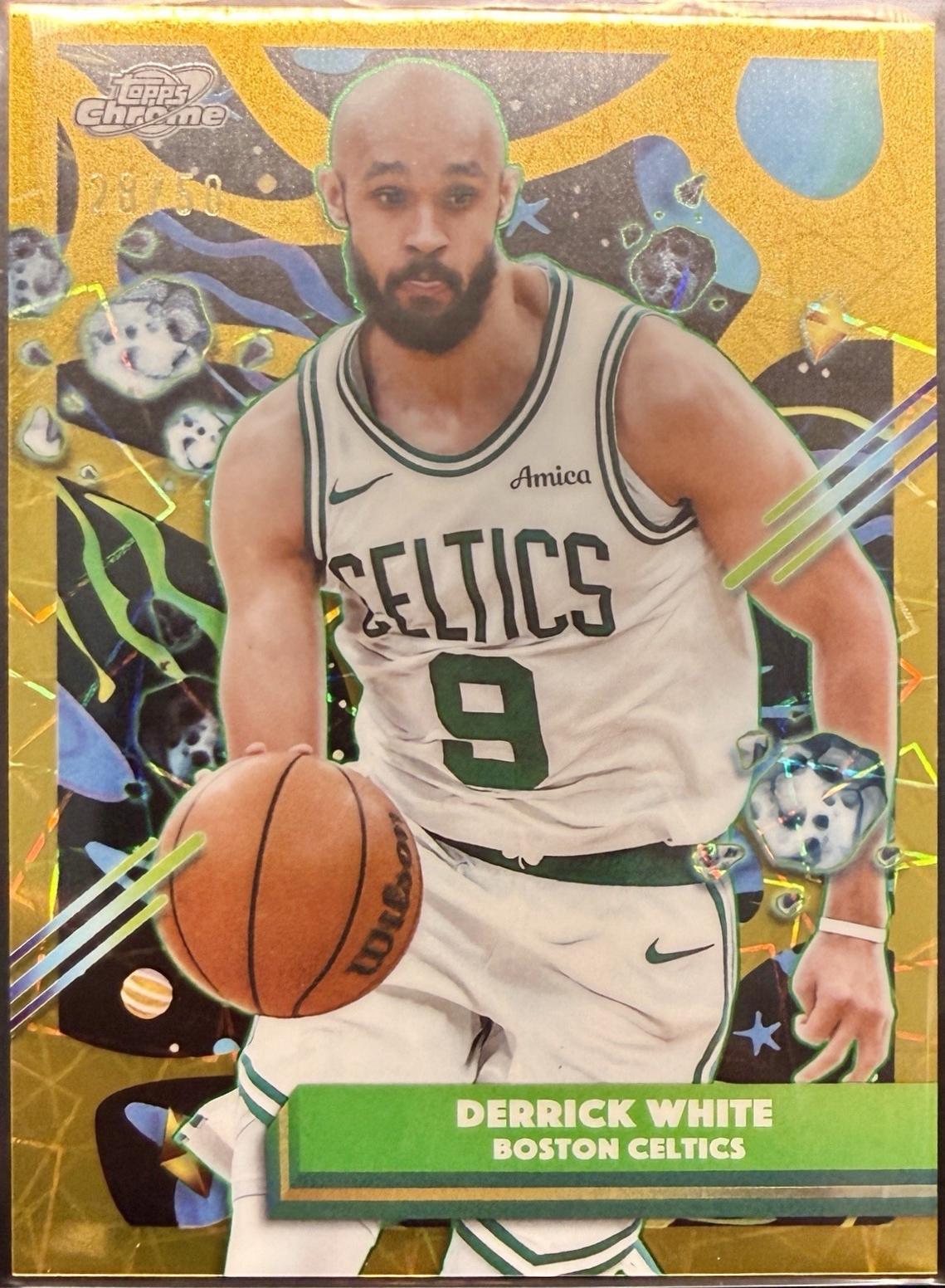 Derrick White [Gold Interstellar Refractor] #105