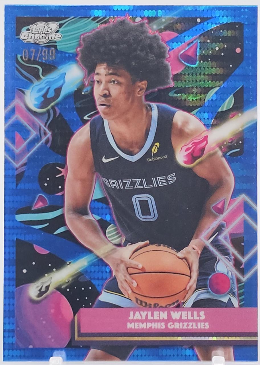 Jaylen Wells [Blue Moon Refractor] #161