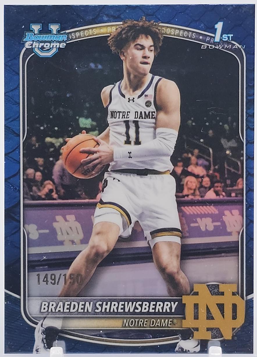 Braeden Shrewsberry [Reptilian Blue Refractor] #BCP-29