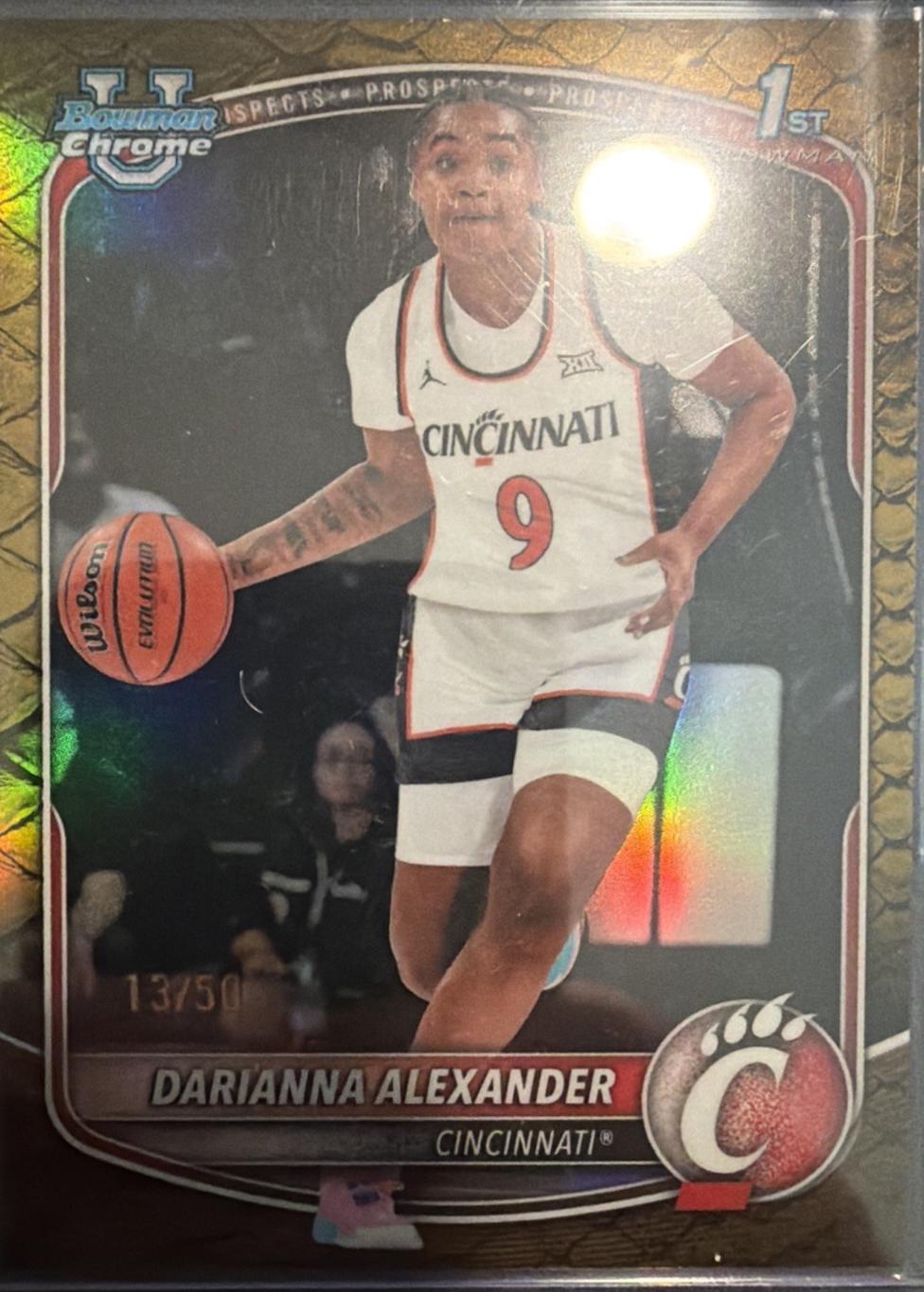 Darianna Alexander [Reptilian Gold Refractor] #BCP-69