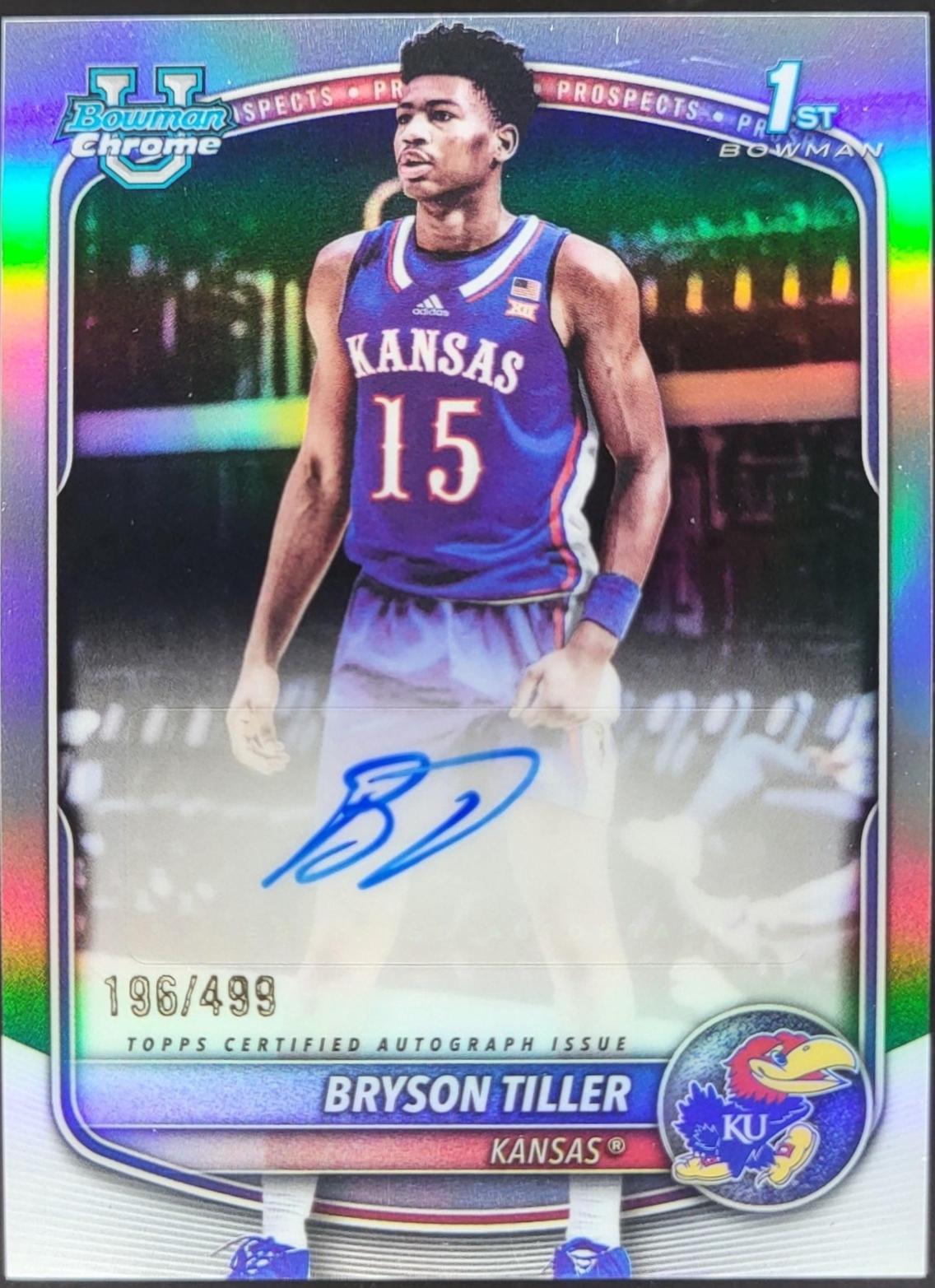 Bryson Tiller [Refractor] #CPA-BT