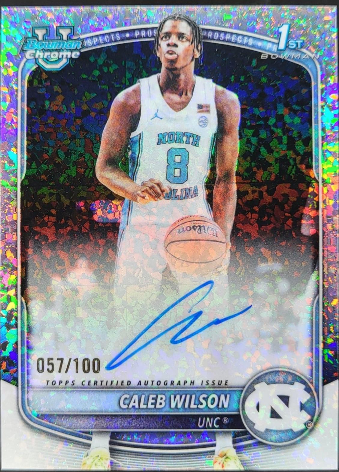 Caleb Wilson [Mini-Diamond Refractor] #CPA-CL
