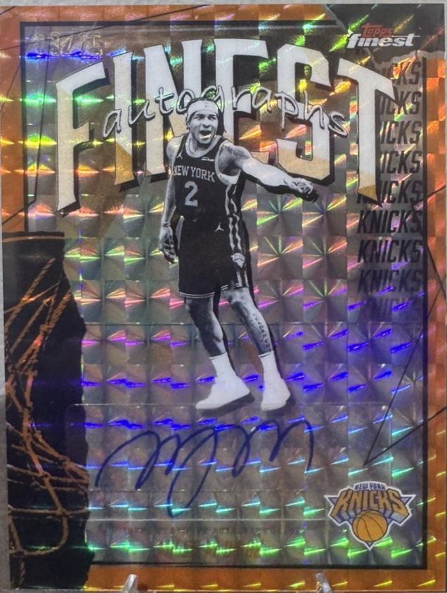 Miles McBride [Orange Geometric Refractor] #FAU-MM