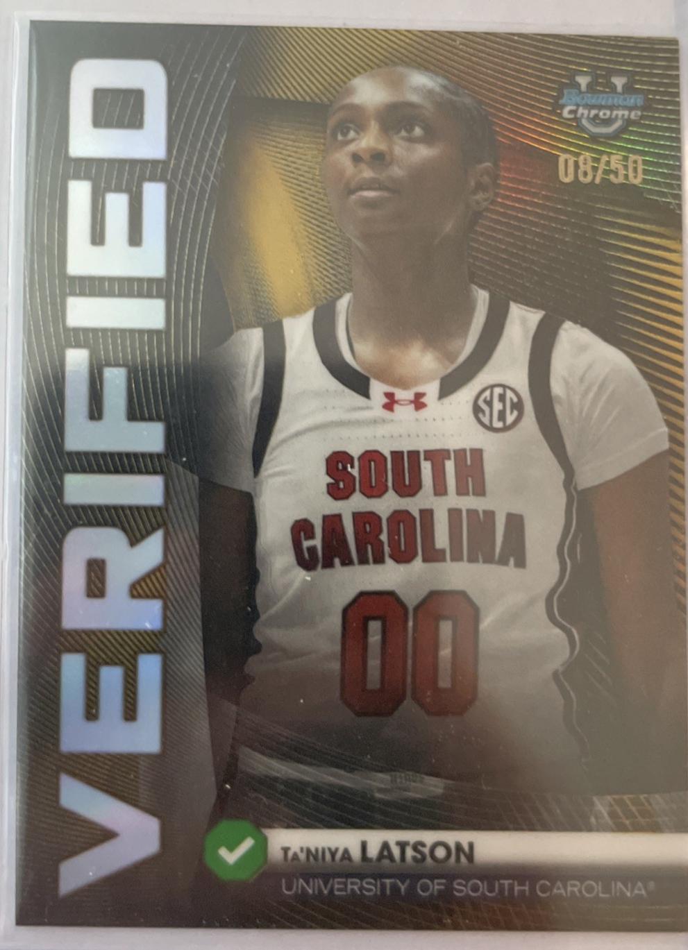 Ta'Niya Latson [Gold Refractor] #BV-18