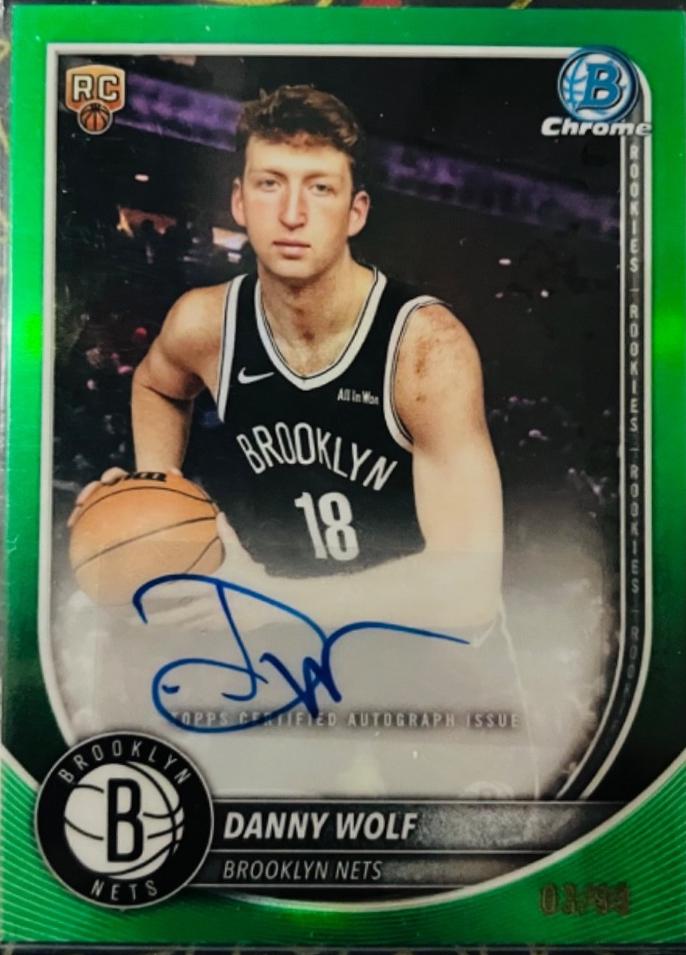 Danny Wolf [Reptilian Green Refractor] #BCA-DW