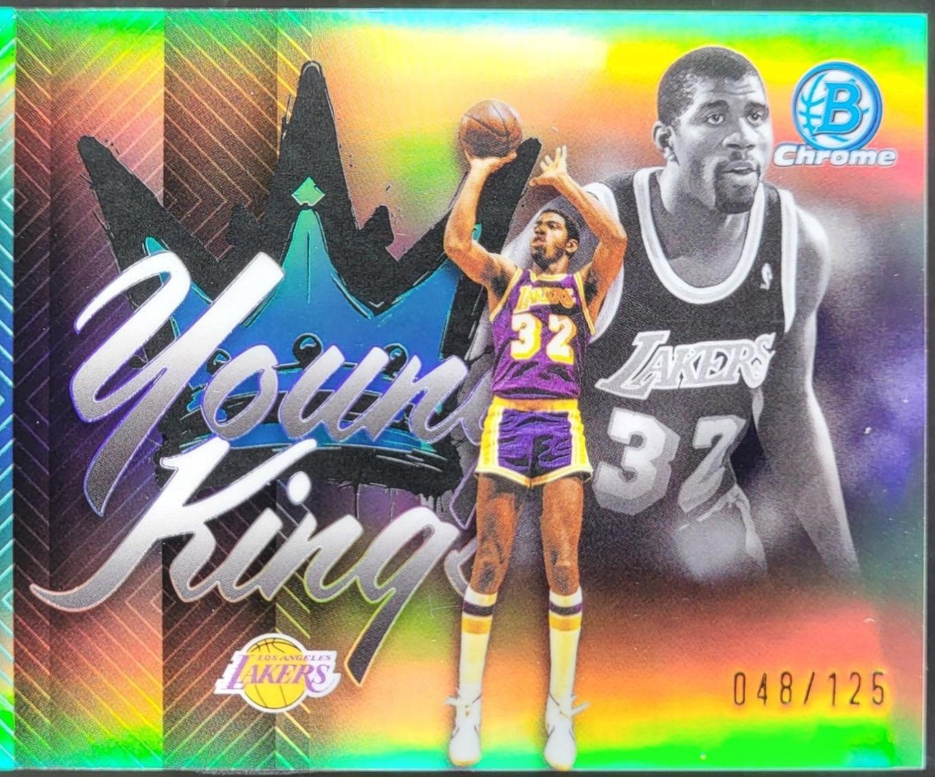 Magic Johnson [Aqua Refractor] #YK-18