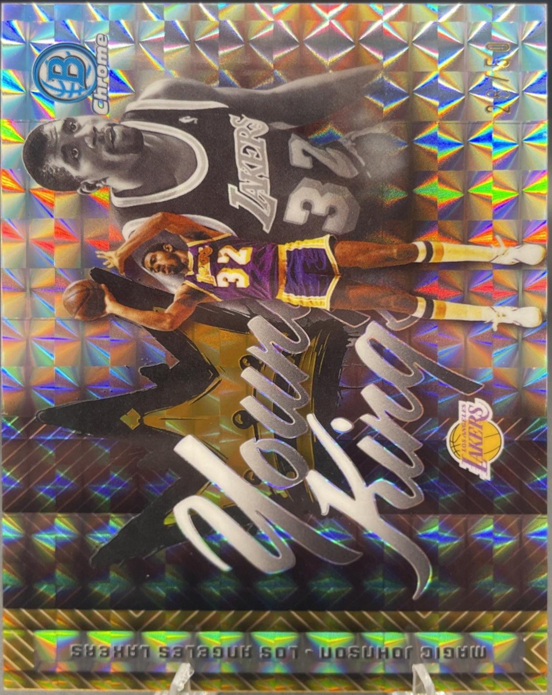 Magic Johnson [Gold Refractor] #YK-18