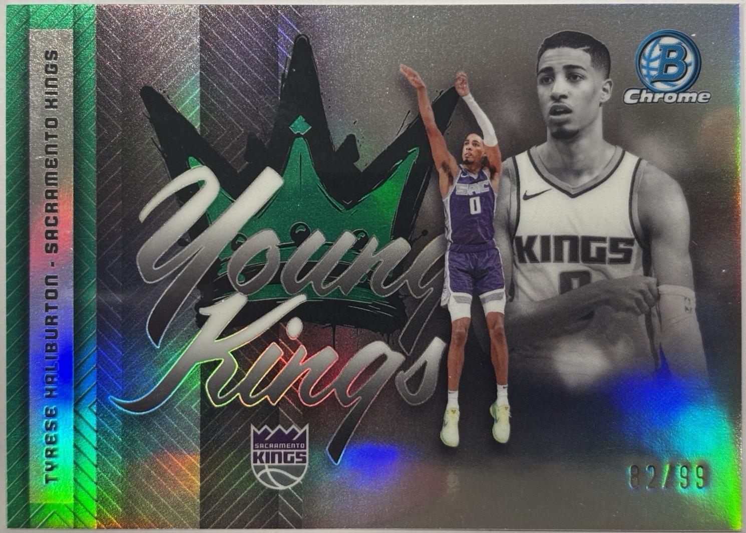 Tyrese Haliburton [Green Refractor] #YK-3