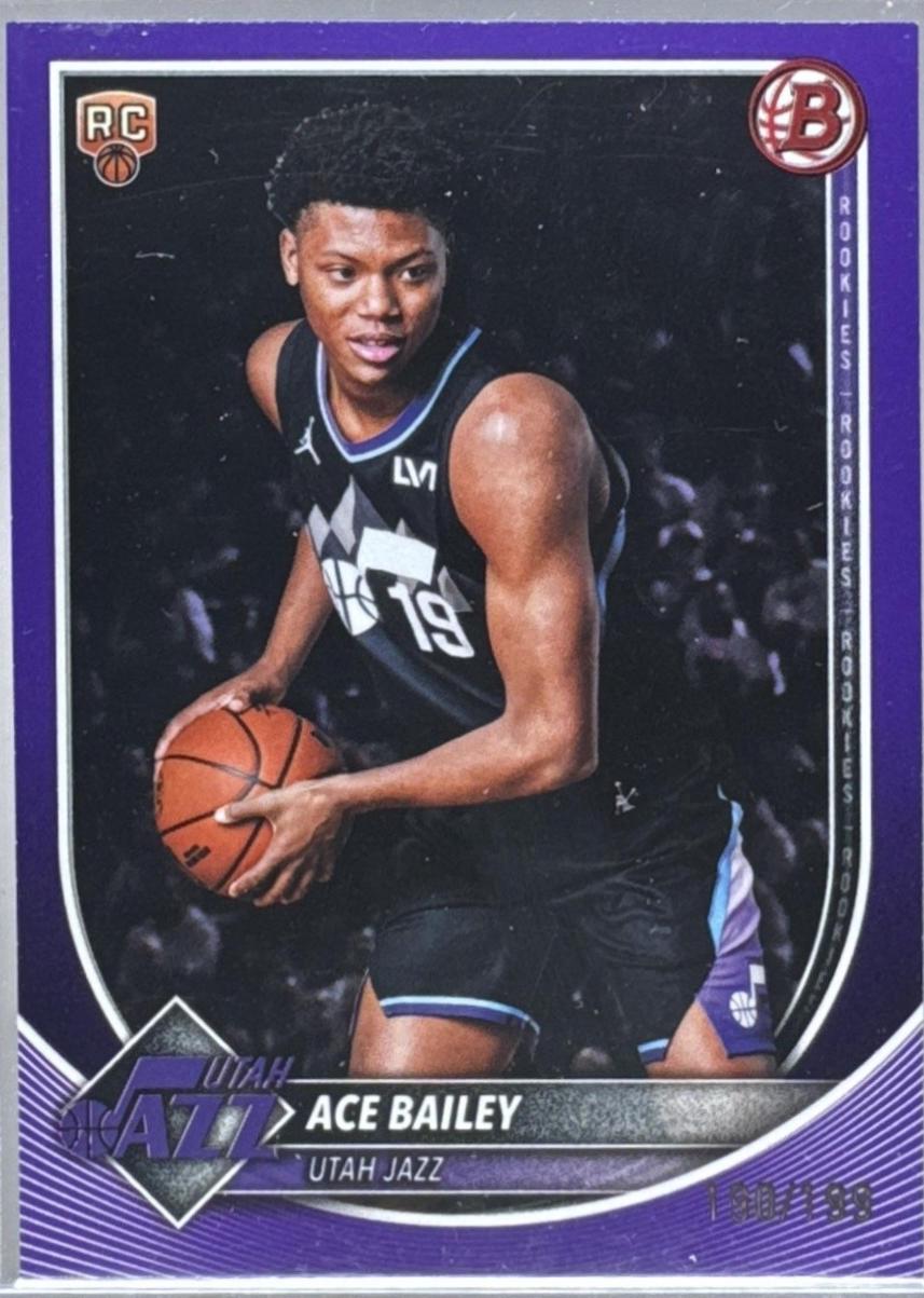 Ace Bailey [Purple Pattern Border] #5