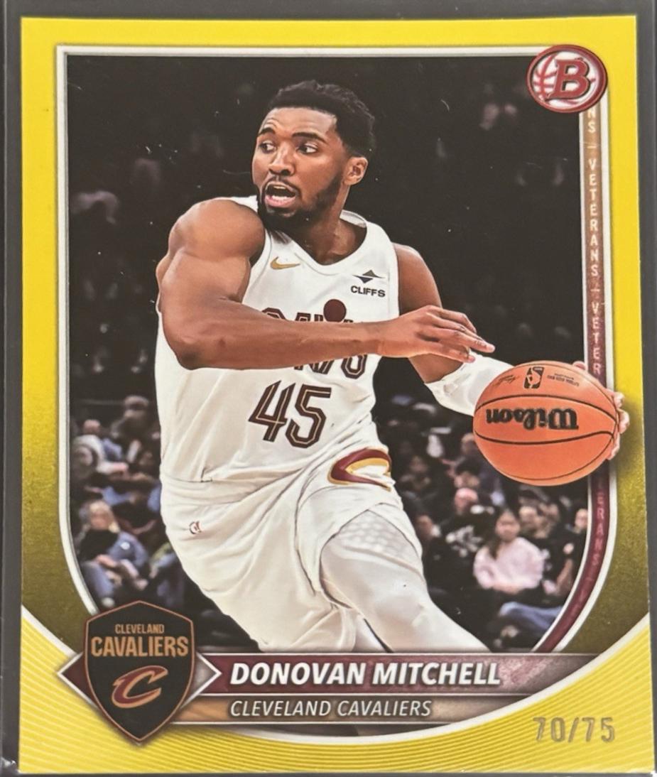 Donovan Mitchell [Yellow Border] #91