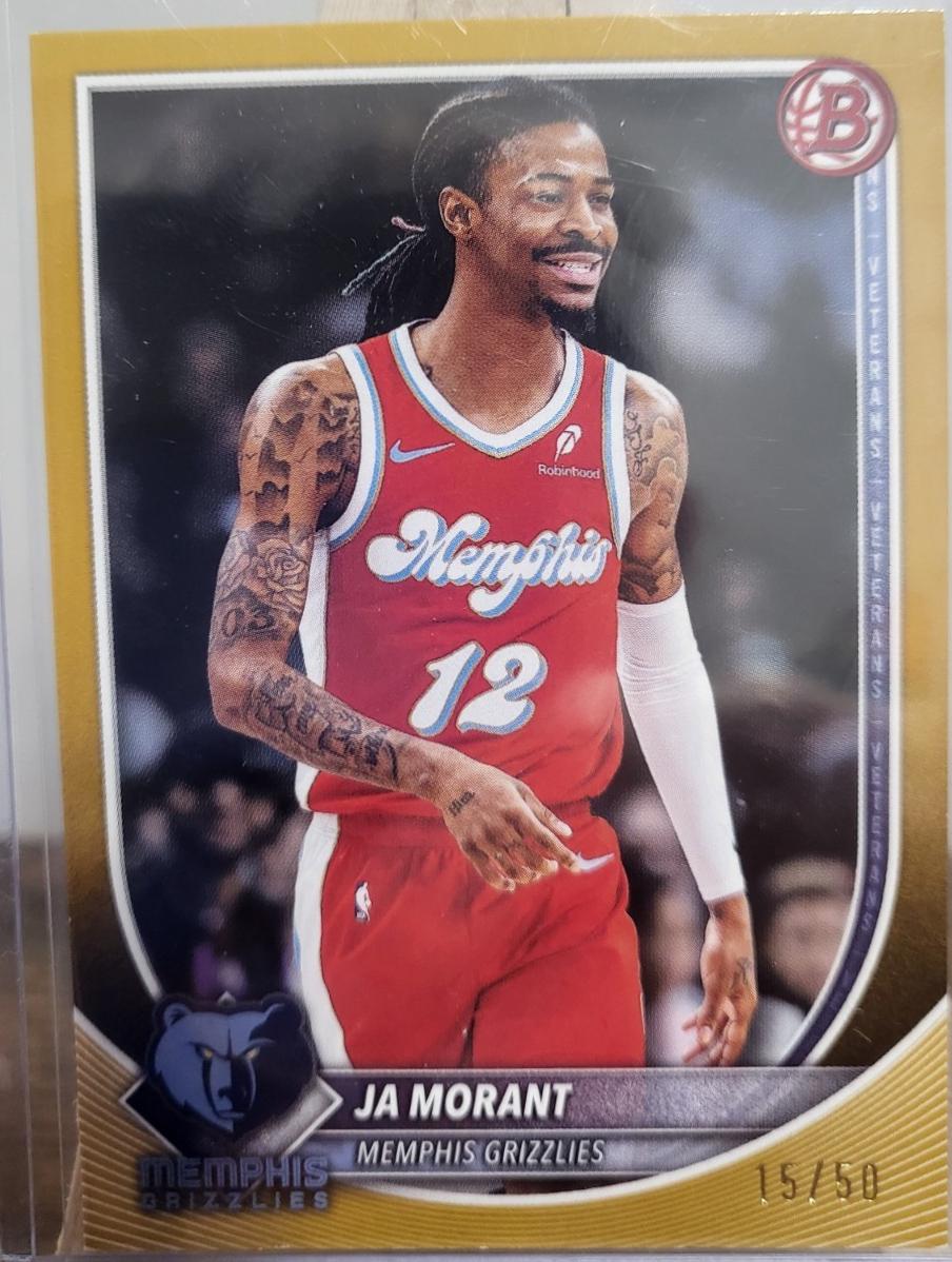 Ja Morant [Gold Border] #136