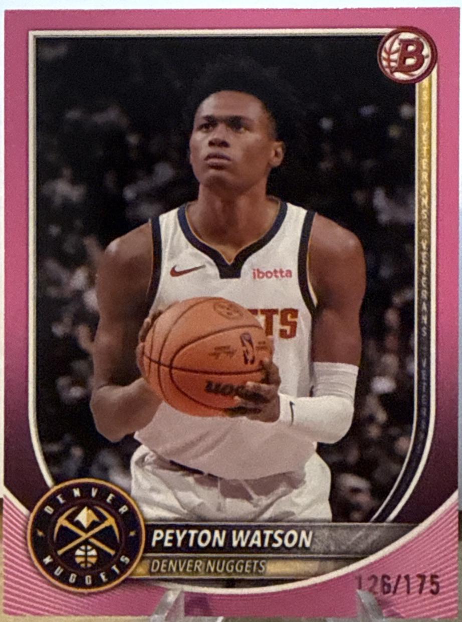Peyton Watson [Pink Border] #180