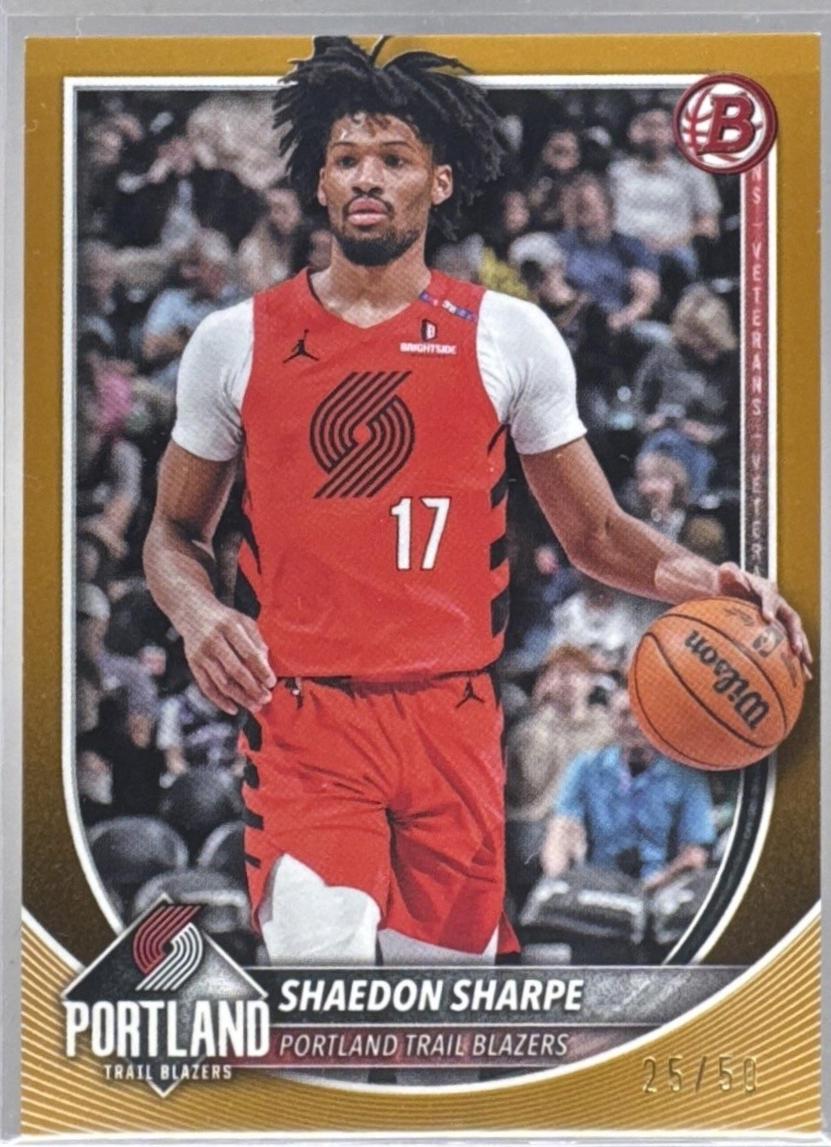 Shaedon Sharpe [Gold Border] #110