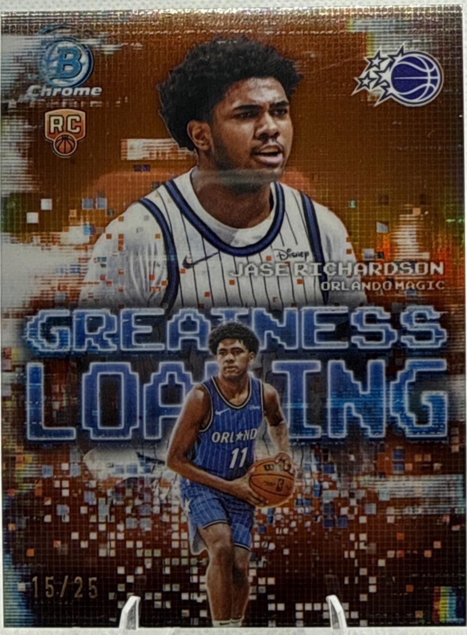 Jase Richardson [Orange Refractor] #GL-25