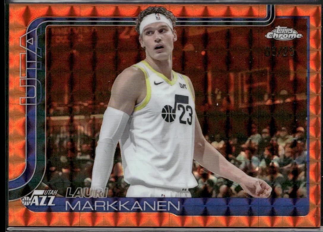Lauri Markkanen [Orange Geometric Refractor] #238