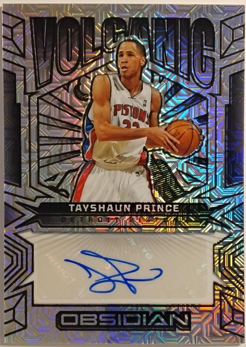 Tayshaun Prince [Electric Etch Vibrant Mojo Flood] #VS-TPD