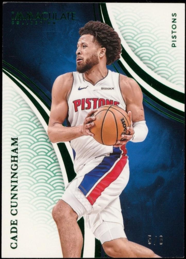 Cade Cunningham [International Green] #21