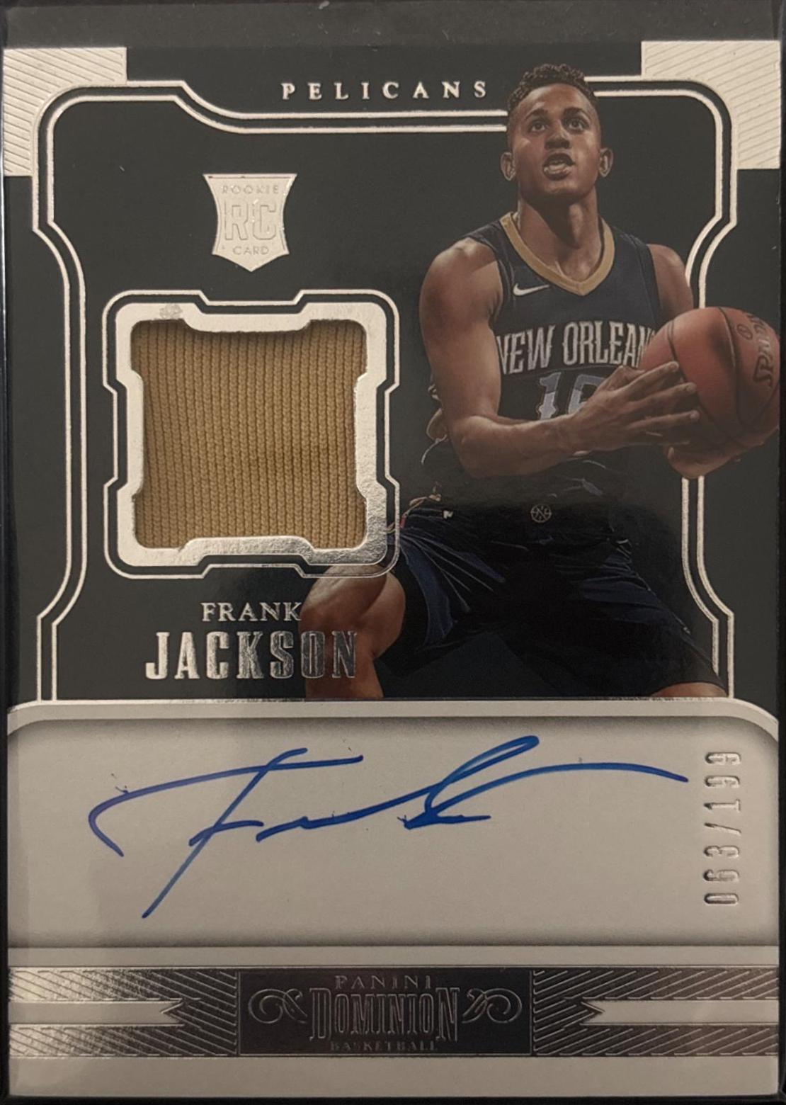 Frank Jackson [Jersey Autograph] #151