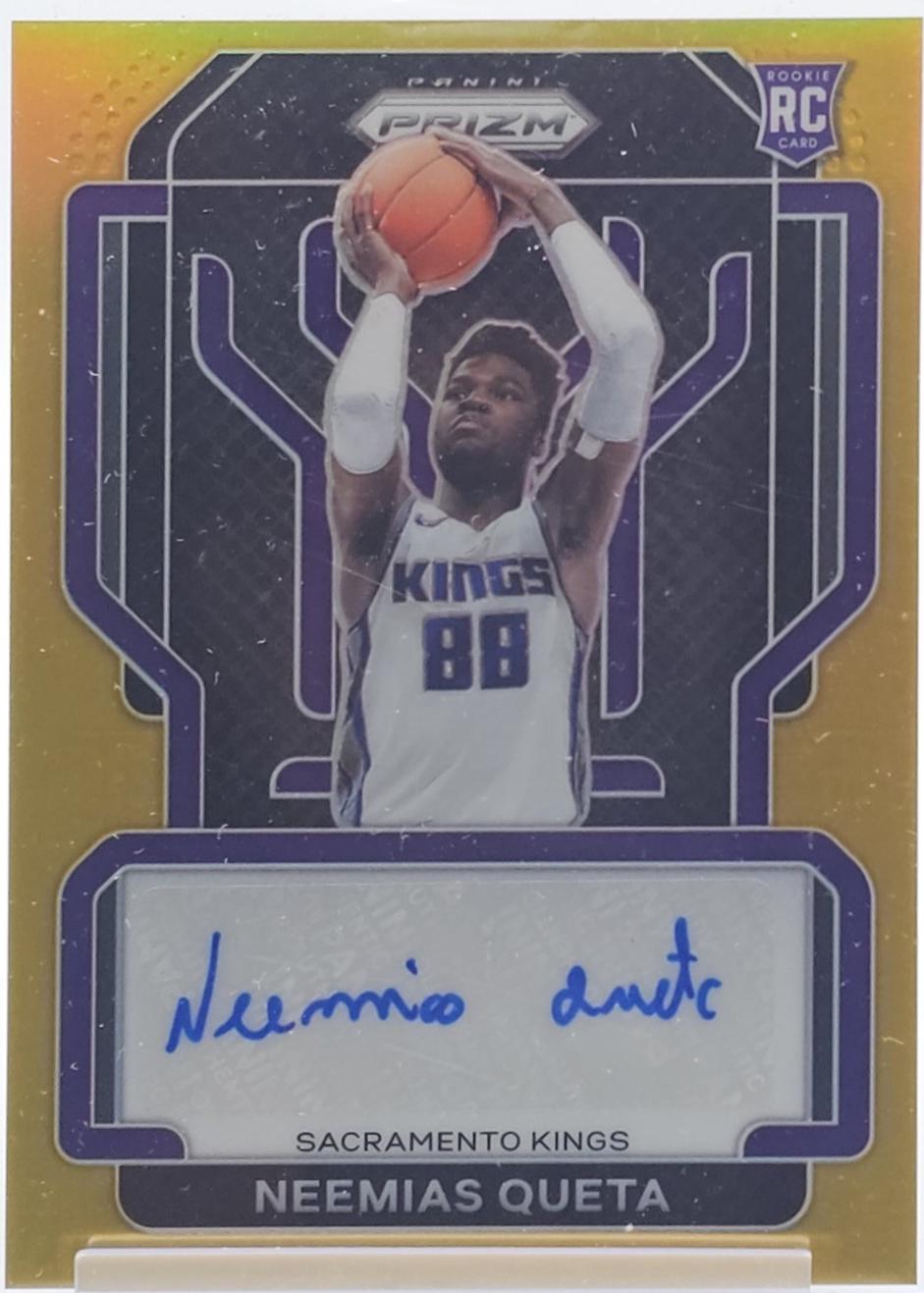 Neemias Queta [Gold Prizm] #RS-NEM