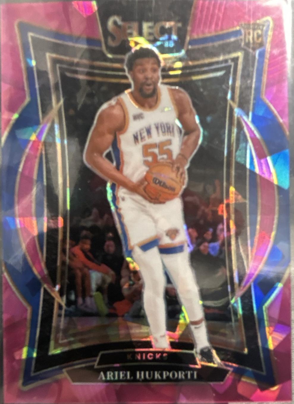 Ariel Hukporti [Pink Cracked Ice Prizm] #93