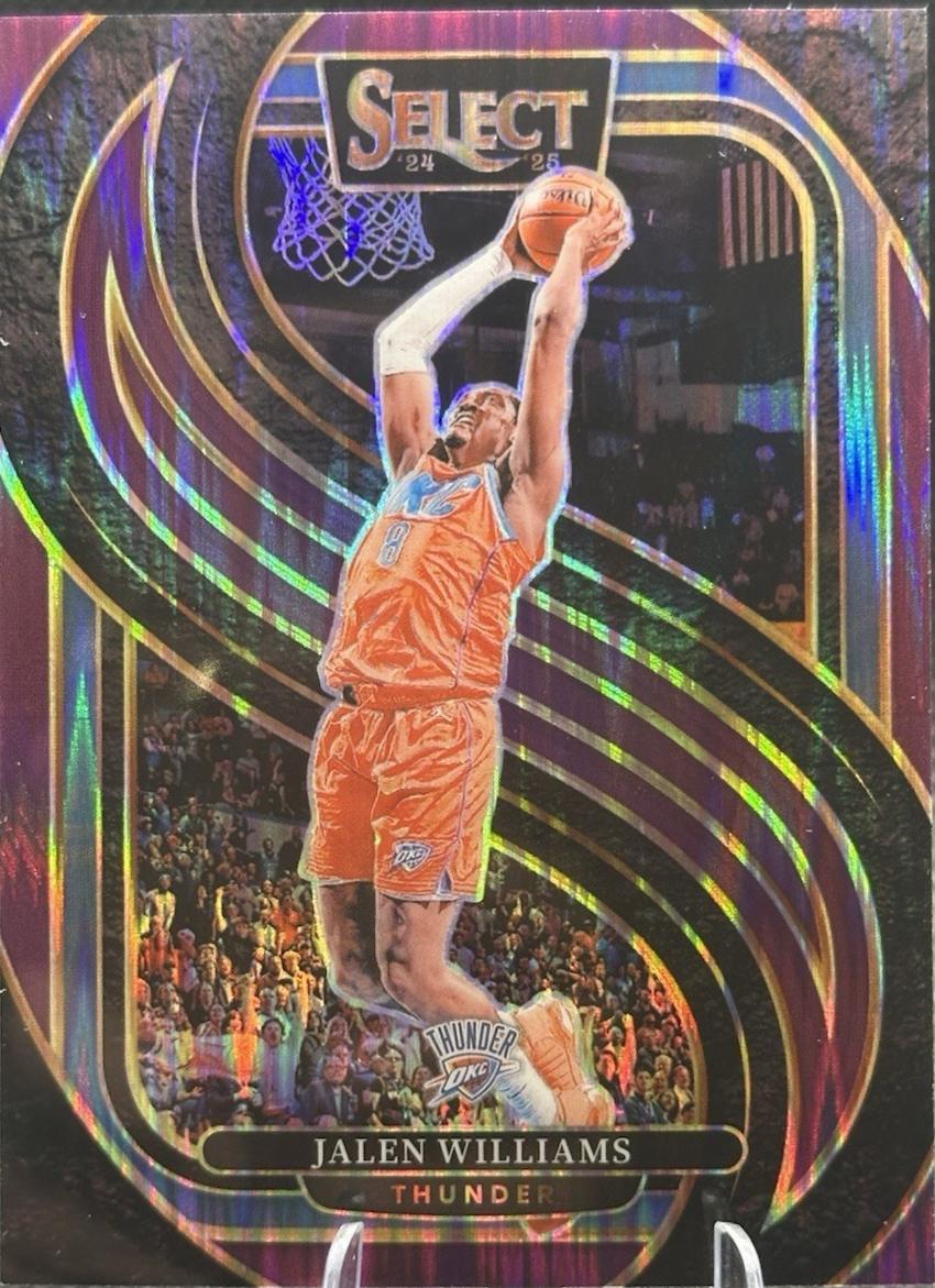 Jalen Williams [Purple Flash Prizm] #124