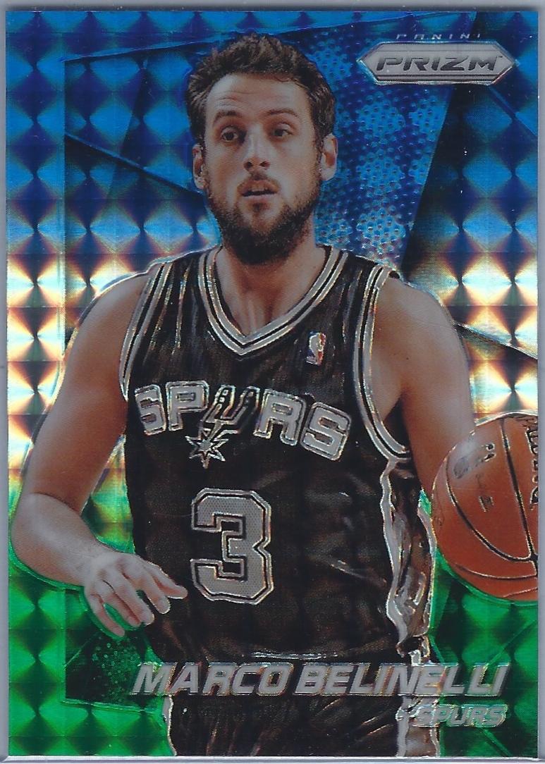 Marco Belinelli [Blue and Green Prizm] #98