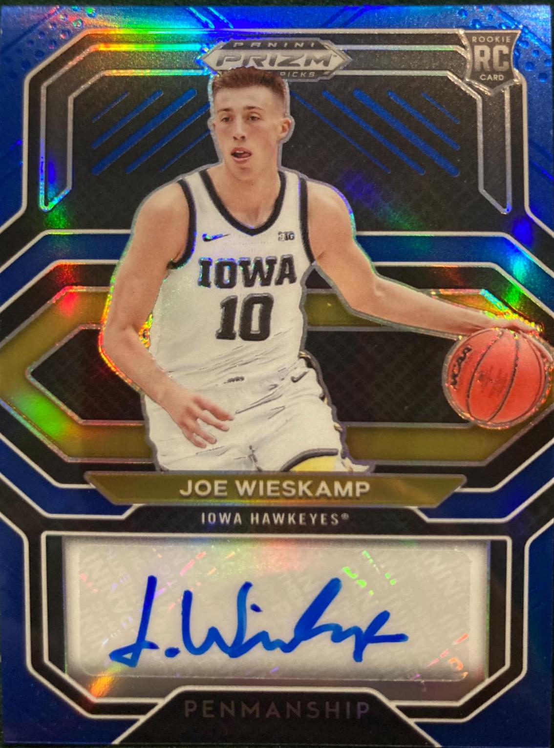 Joe Wieskamp [Blue Prizm] #CP-JWI