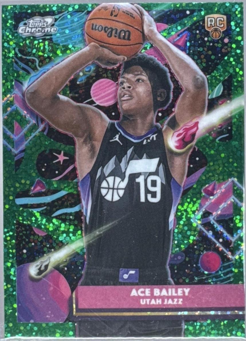 Ace Bailey [Green Space Dust Refractor] #171