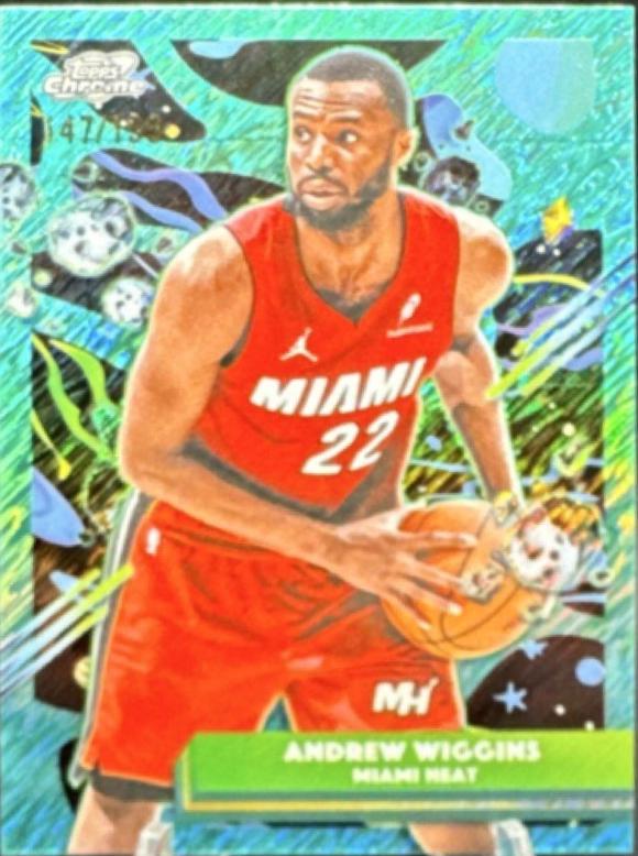 Andrew Wiggins [Aqua Equinox Refractor] #117