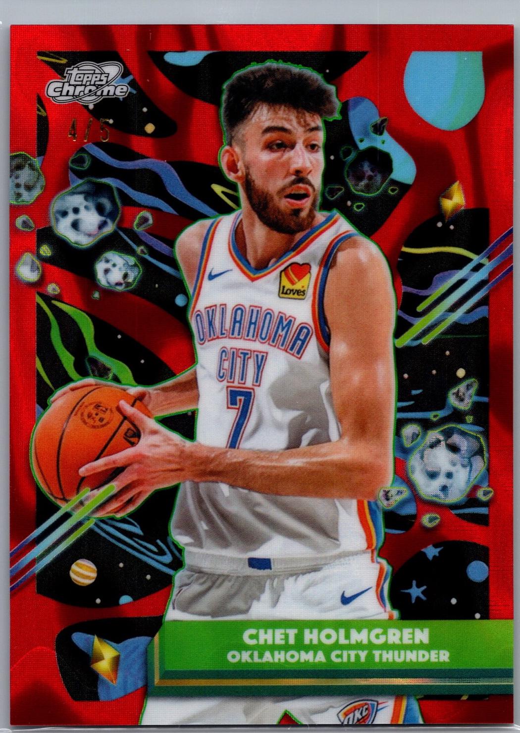 Chet Holmgren [Red Flare Refractor] #126
