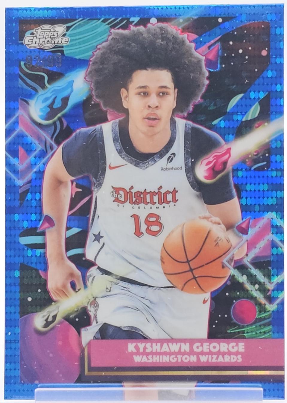 Kyshawn George [Blue Moon Refractor] #98
