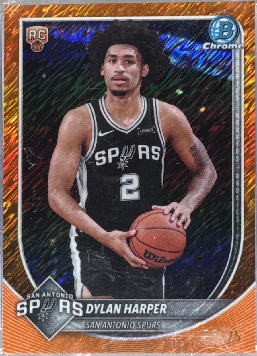Dylan Harper [Orange Shimmer Refractor] #BCV-2