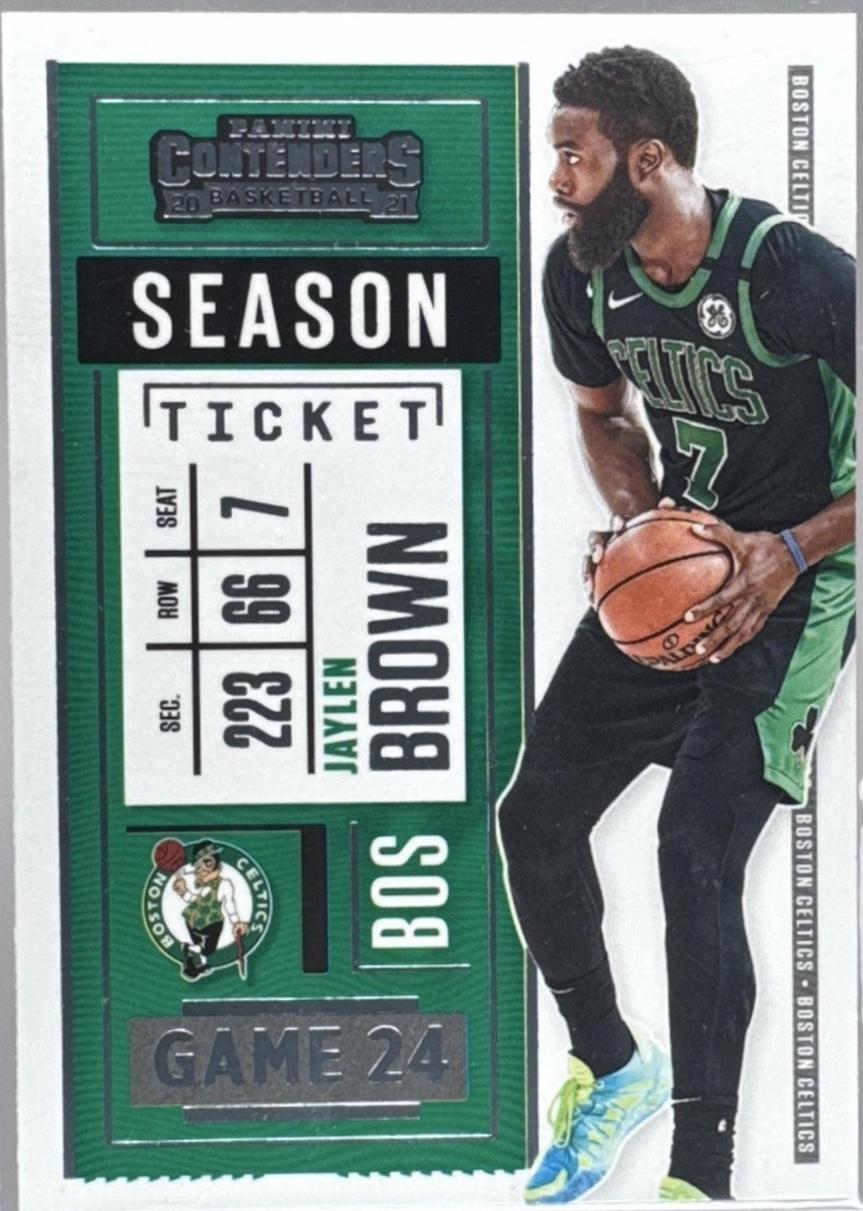 Jaylen Brown [Season Ticket Printing Plate] #84