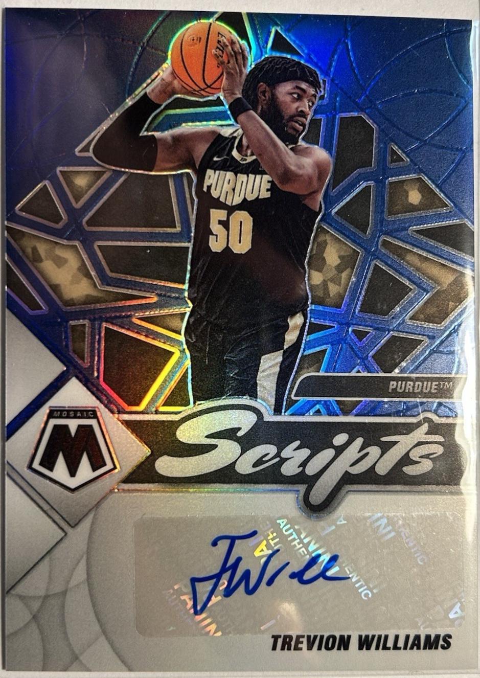 Trevion Williams [Blue] #MS-TWI