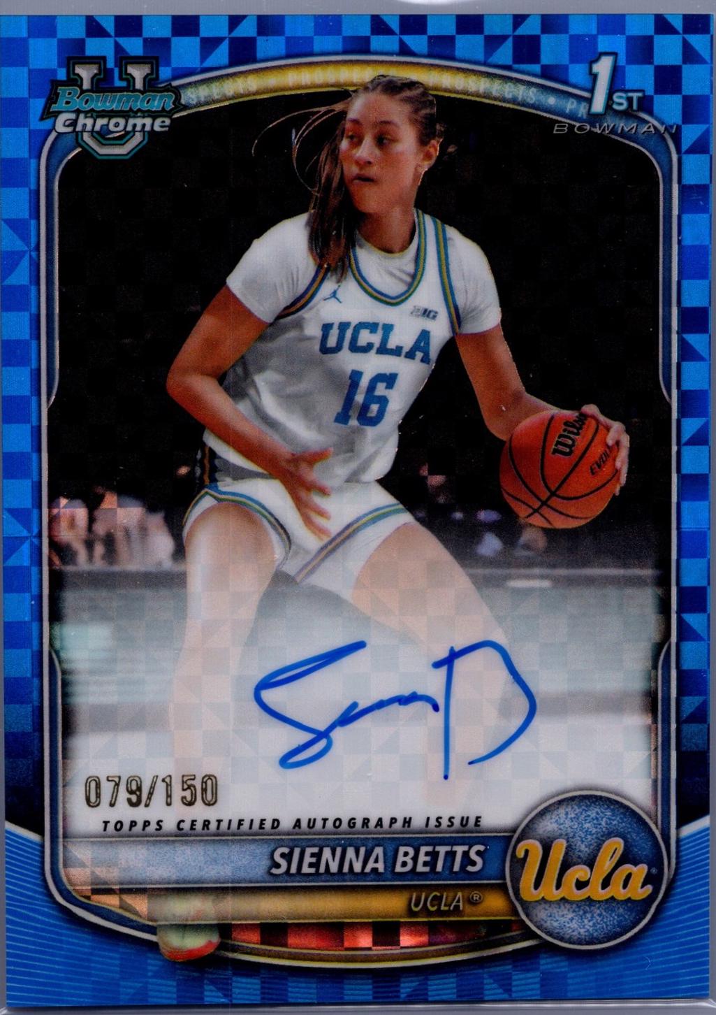 Sienna Betts [Blue X-Fractor] #CPA-SB