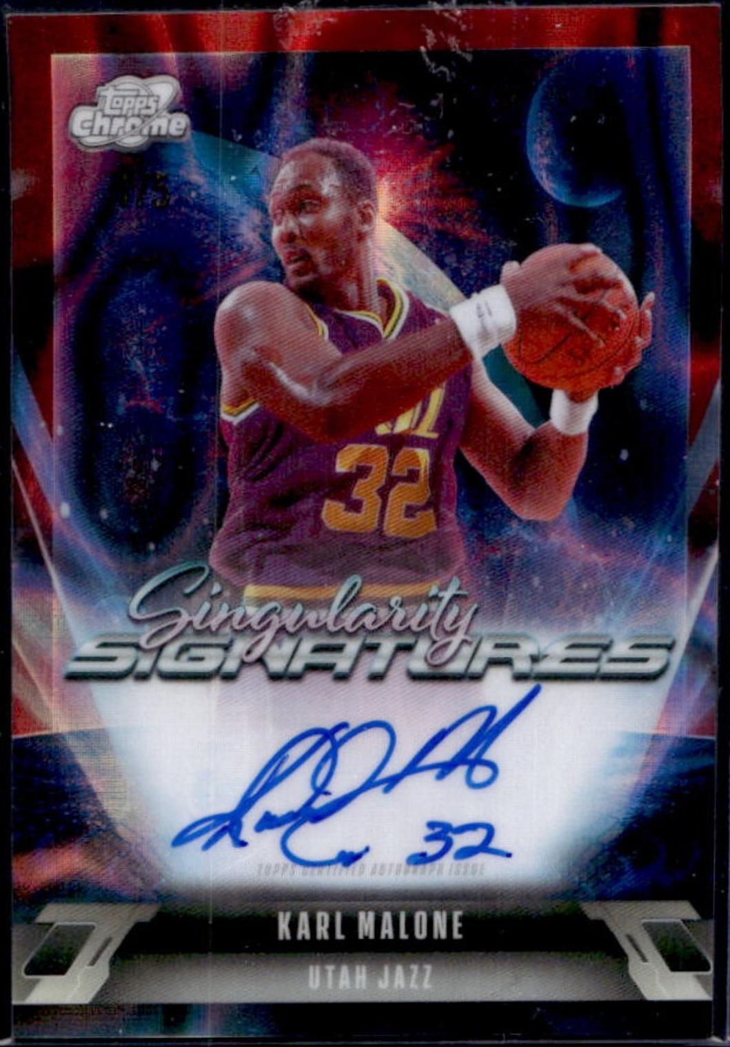 Karl Malone [Red Flare] #SS-KMA