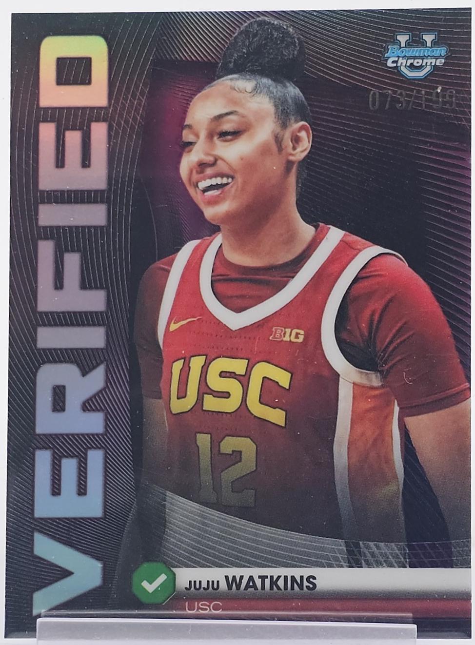 Juju Watkins [Fuchsia Refractor] #BV-8