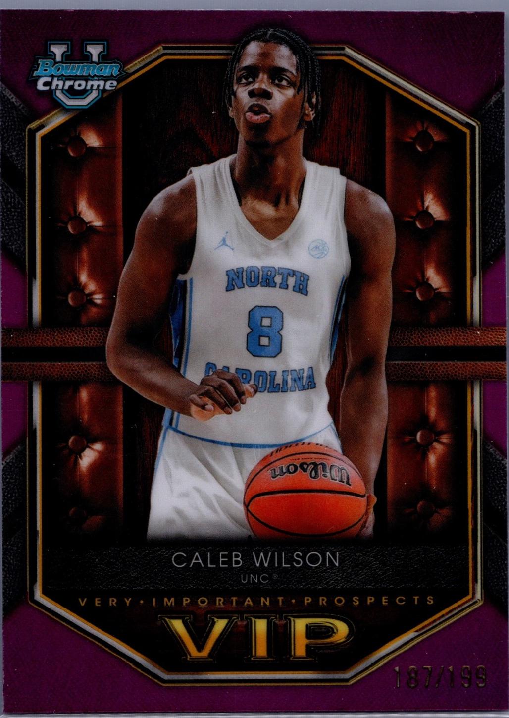 Caleb Wilson [Fuchsia Refractor] #VIP-9