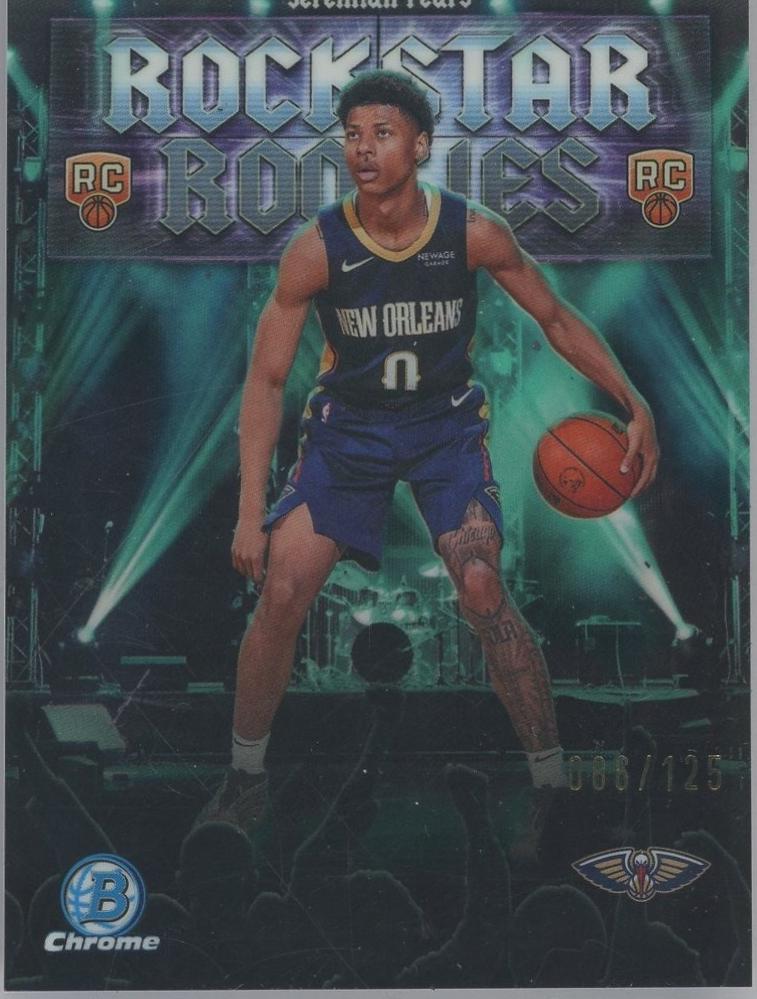 Jeremiah Fears [Aqua Refractor] #RR-7
